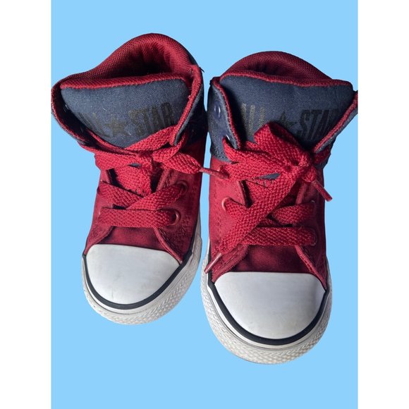 Converse toddler high top sneakerSize 8 - Picture 2 of 5